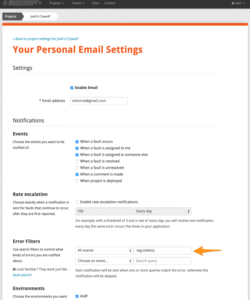 advanced search filter