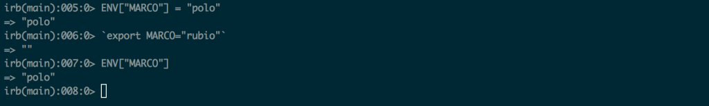 Child processes can't change their parents env vars