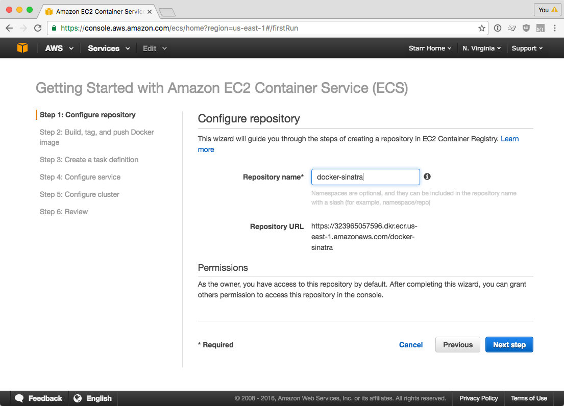 Create Docker Registry