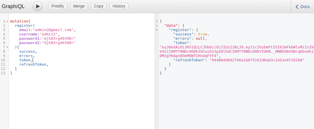 Image for user registration