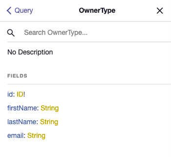 Screenshot of OwnerType
