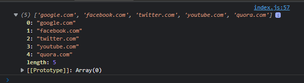 set to array conversion