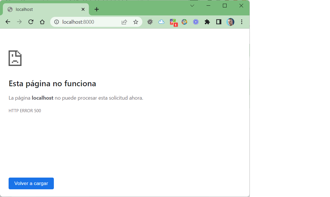 Non-working page Non-working page