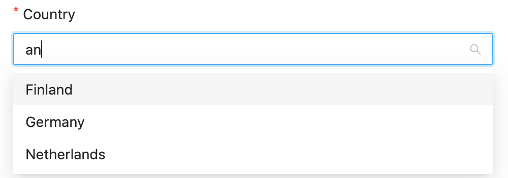 Filtering results within a Select
