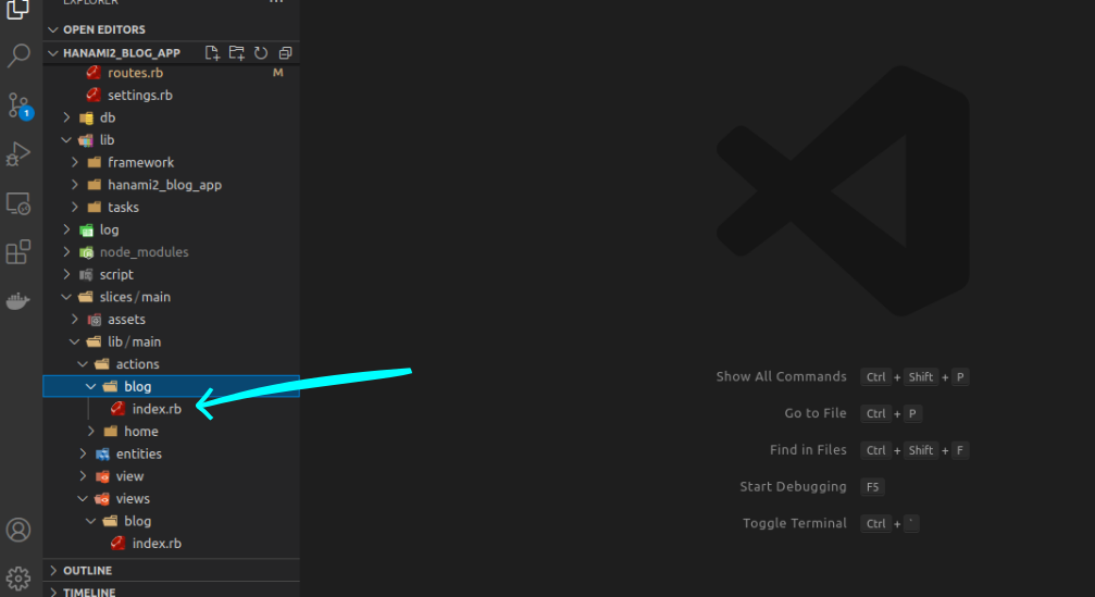 Creating action files