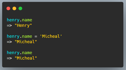 Change instance name