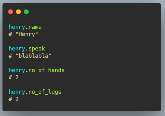 Call methods on Instance
