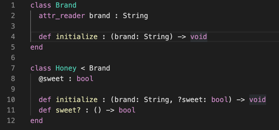 RBS syntax highlighting