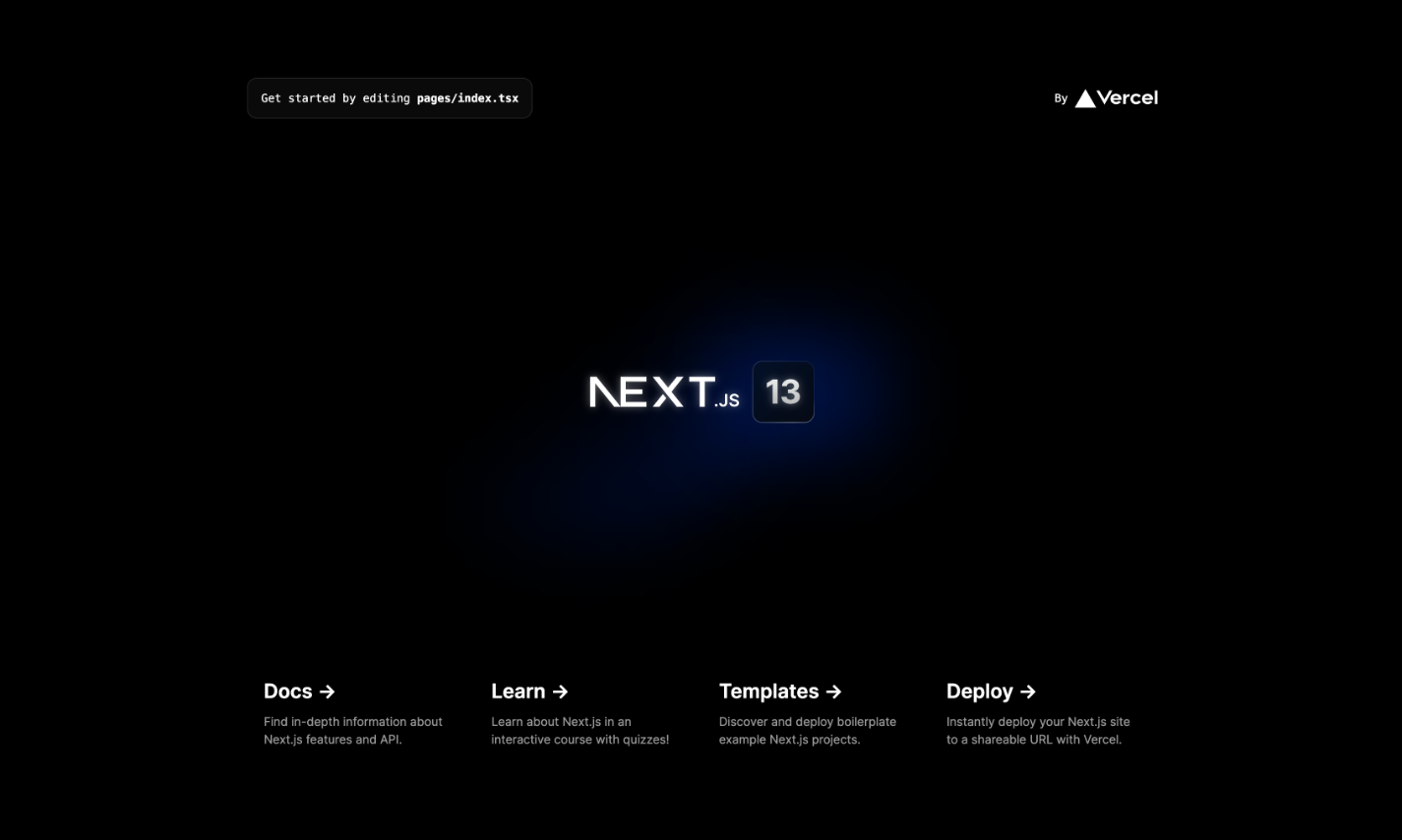 Next.js Template Homepage Next.js Template Homepage